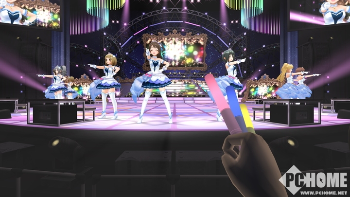 繁中《偶像大师灰姑娘女孩:星光舞台VR》发售