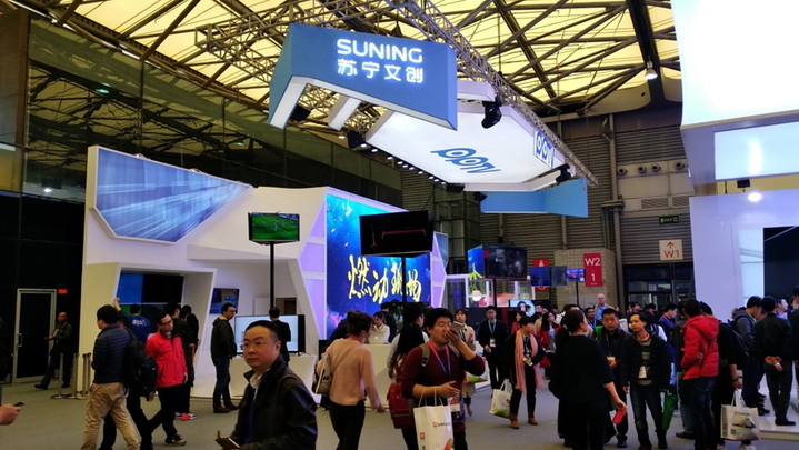 PPTV智能电视AWE家博会首秀引领家庭娱乐新