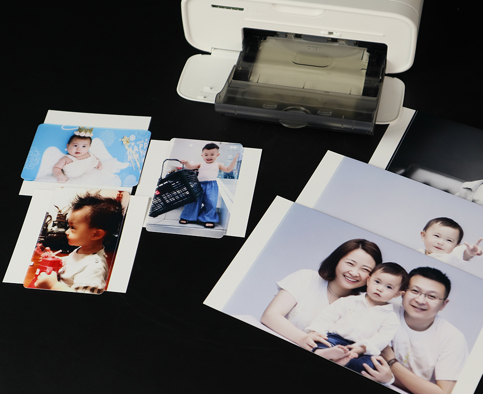 有温度的记忆 佳能炫飞CP1300小型照片打印机