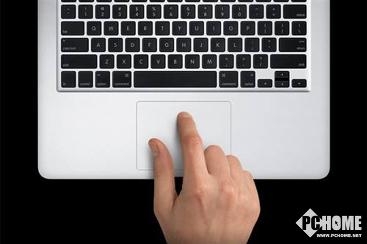 苹果macbook上的触摸板