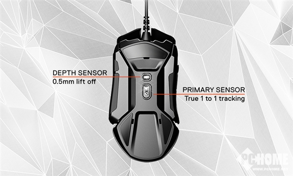 双传感器!赛睿新款Rival 600鼠标发布:12000CPI
