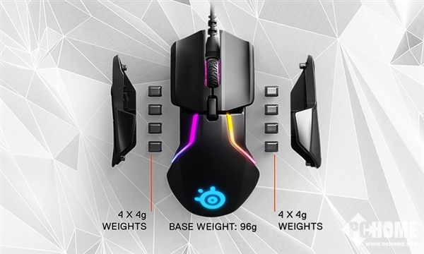 双传感器!赛睿新款Rival 600鼠标发布:12000CPI