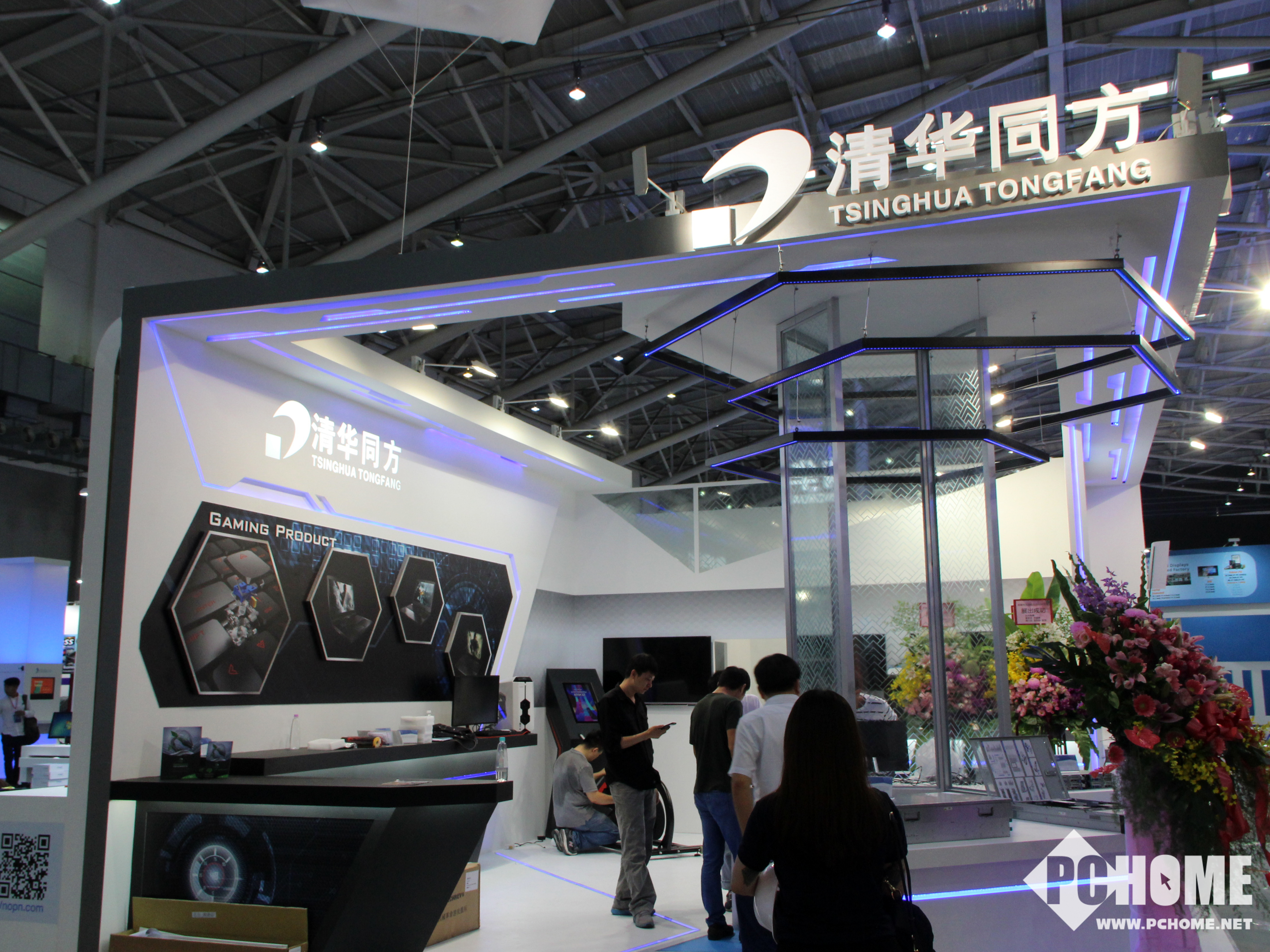 COMPUTEX 2018:清华同方展台机械革命游戏