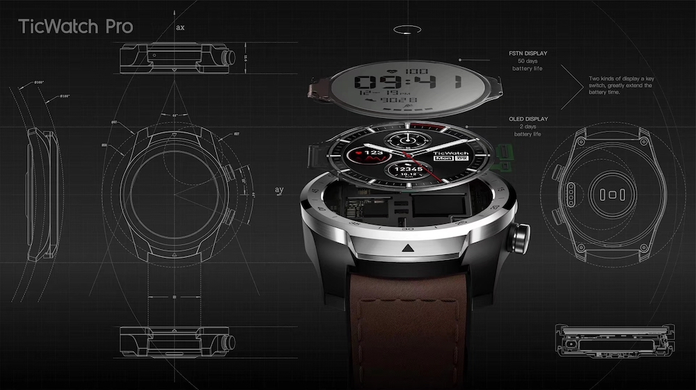 ticwatch忘记图案密码,ticwatchgth表盘 外媒评ticwatch pro:迄今为止最好的wear os智能手表