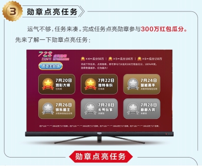 7.28 tcl电视放纵节倒计时,千万红包福利尽情享受至最后一刻