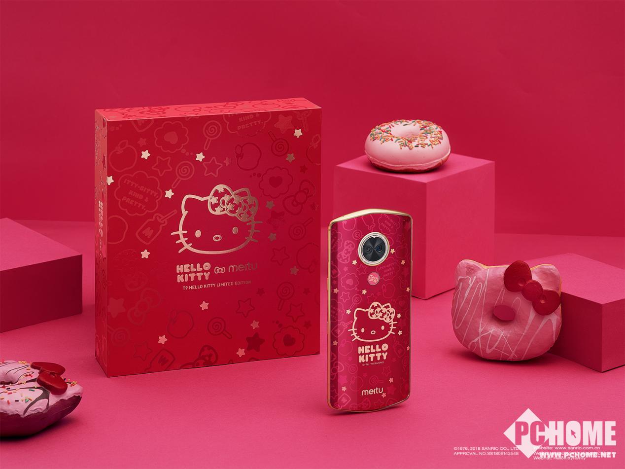 梦幻十足 美图T9美少女战士\/Hello Kitty限量版发