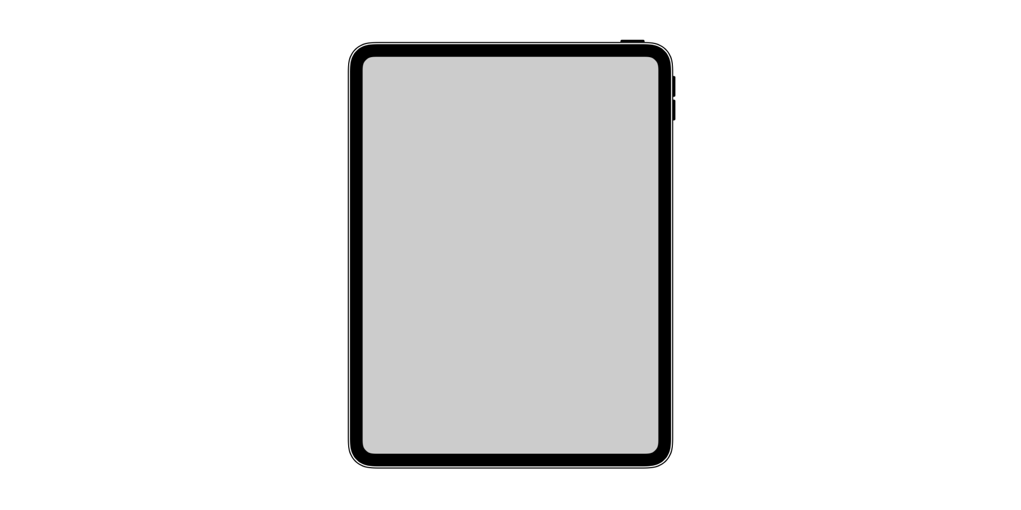 新款ipadpro外形官宣宽边框全面屏