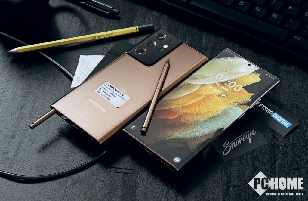 三星galaxy note21,三星galaxynote20 三星galaxy note并未取消 note21渲染图曝光