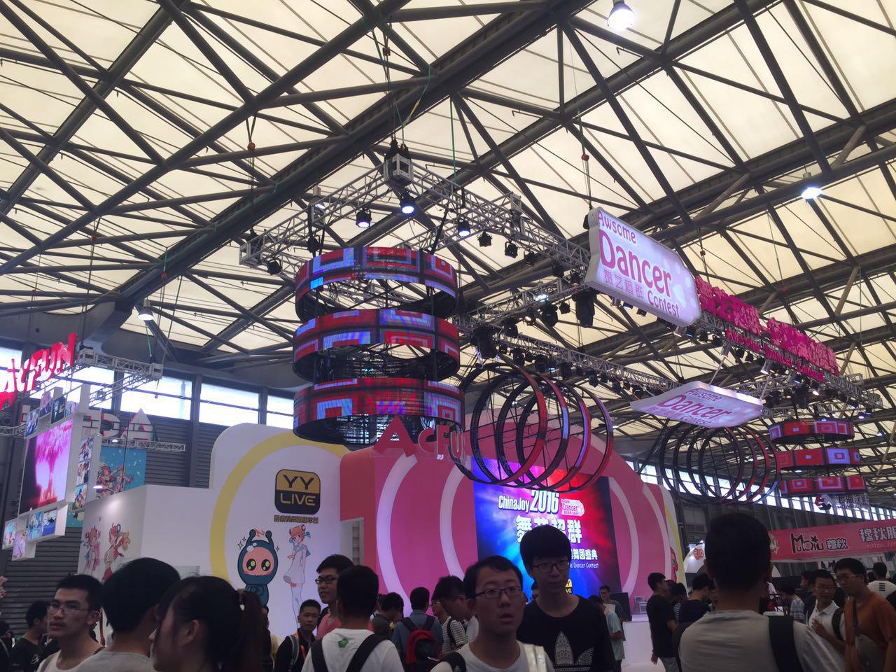 ChinaJoy 在40℃的高温去看你 我承认小瞧了你