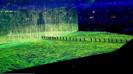 里约奥运会开幕式绿色绽放 创维G7助巴西激