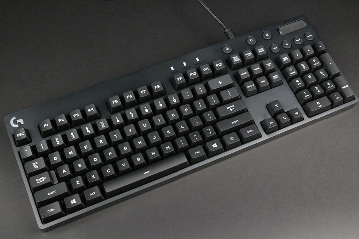 磨砂质感 罗技g810 rgb游戏机械键盘热评中