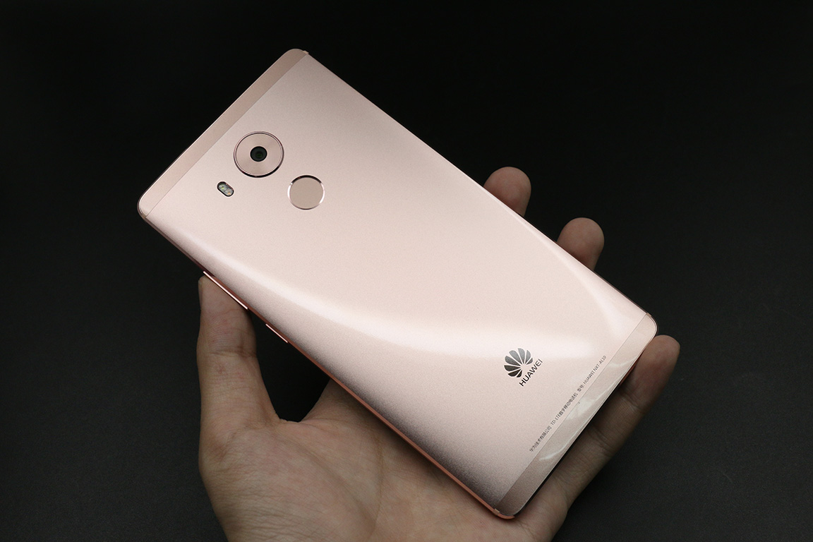 金属阳极抛光华为mate8玫瑰金图赏