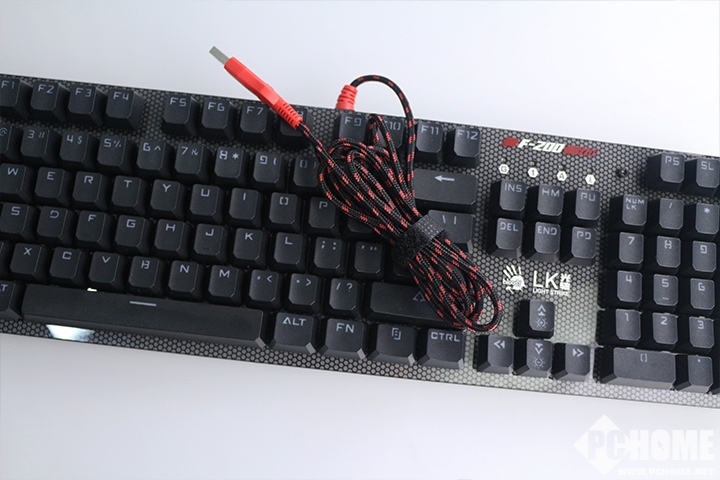 快 根本停不下来 血手幽灵f200q光轴键盘评测