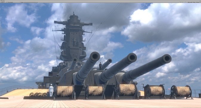  VR模拟战舰 原比例大和号正式竣工