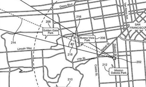 AR地图专利 苹果手机或成导航神器