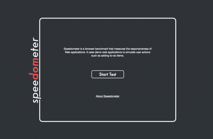 苹果webkit团队发布speedometer 2.0网页响应测试工具