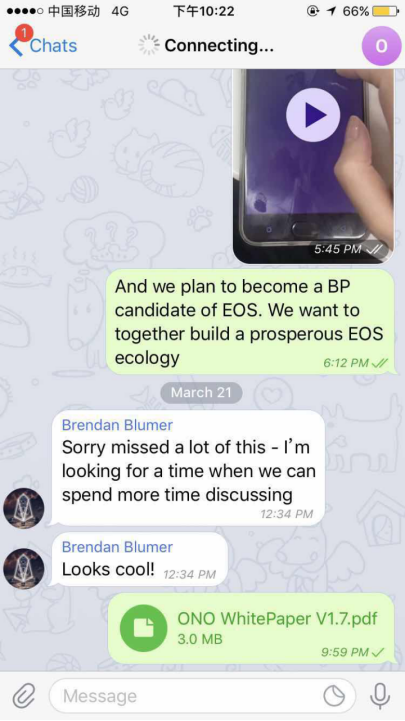 中国第一区块链社交ONO或将成EOS全球首个