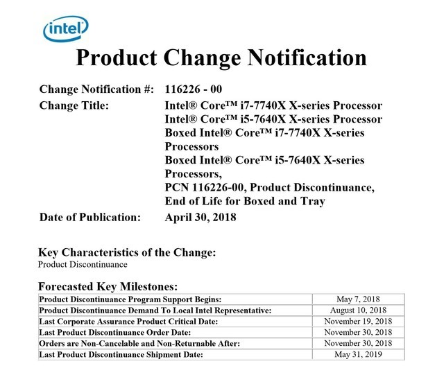 å°´å°¬çKaby Lake-Xè¦éå½¹äº ä»ä¸¤æ¬¾å¤çå¨ 