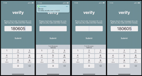 iOS12验证码自动填充功能 可能存在安全隐患