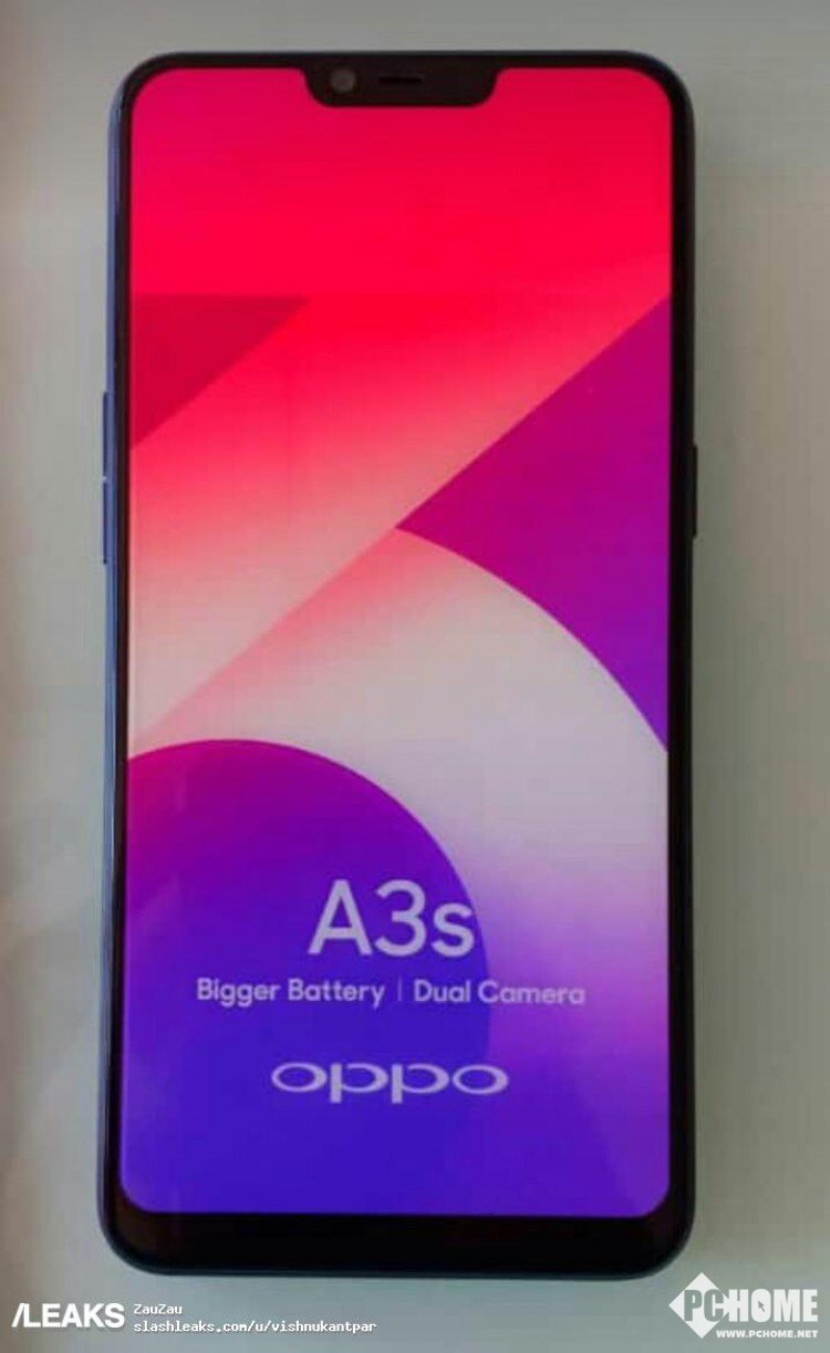 升级后置双摄!oppo a3s新机图片泄露