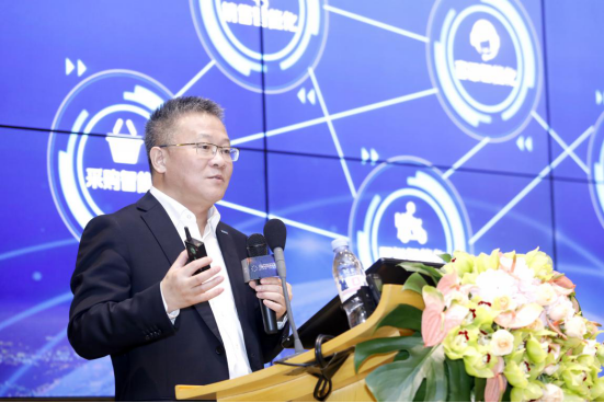 (图:孙为民在中国企业家俱乐部理事互访第40站活动现场发言)