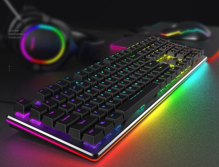 高端电竞达尔优推出ek925rgb机械键盘