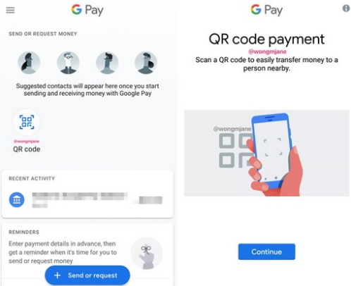 Google Pay正在测试二维码P2P支付功能-PCh