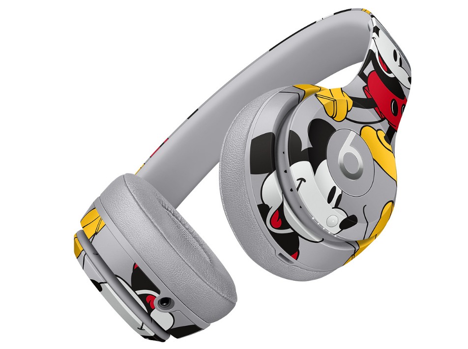 苹果推出beats solo3无线头戴式耳机米奇90周年版