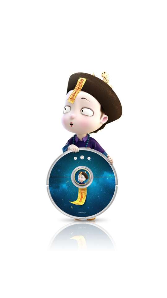 石头扫地机器人x僵小鱼圣诞跨界暖萌治愈你