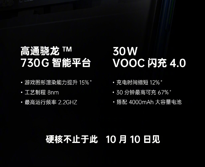 OPPO K5全网预约开启 VOOC 4.0+730G真香！
