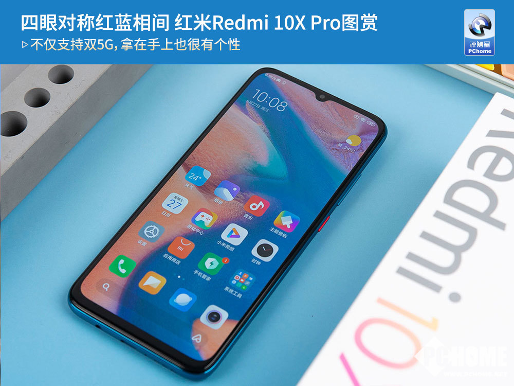 Redmi 10X Pro ダークブルー 4カメラ Redmi Note 10 Pro Glacier Blue