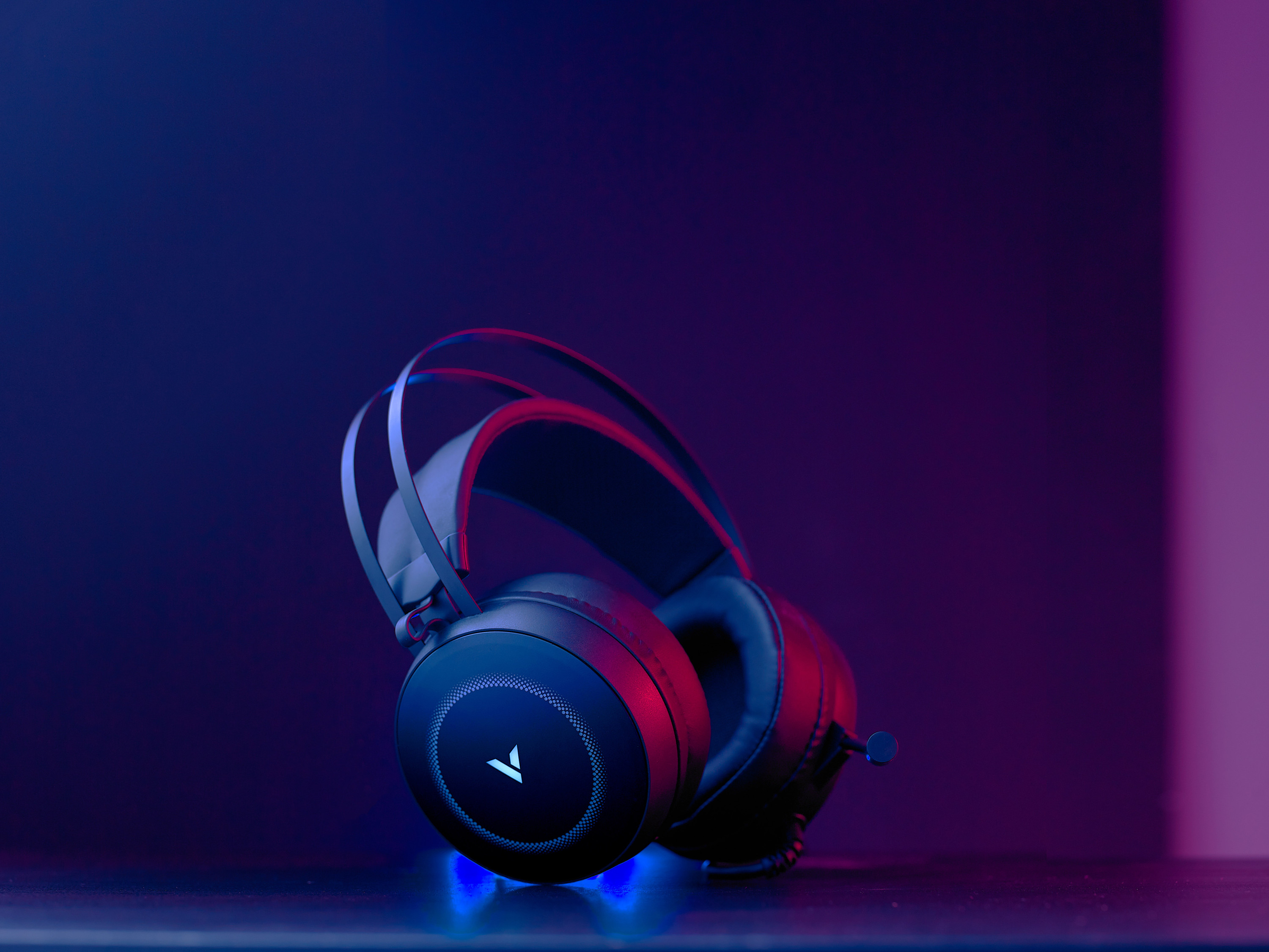 雷柏vh160虚拟7.1声道rgb游戏耳机驱动详解