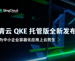 面向中小企业云原生转型 青云QKE托管版发布