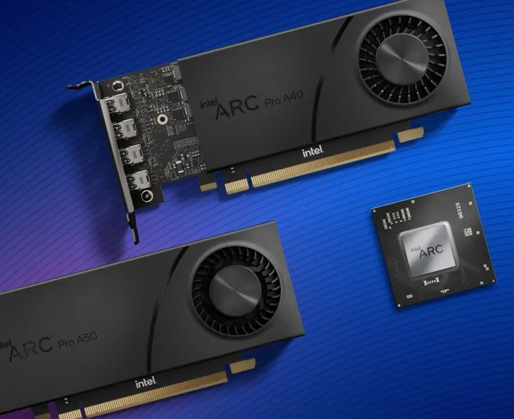 Intel推出锐炫Pro专业图形显卡 支持光追与机器学习
