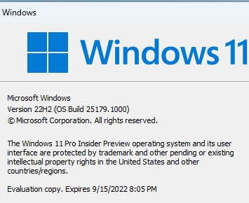 Windows 11 Dev通道新版Build25179推送 附ISO下载