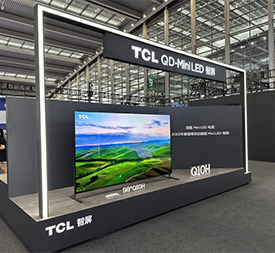 TCL亮相UDE2023 98英寸超大屏电视引人驻足