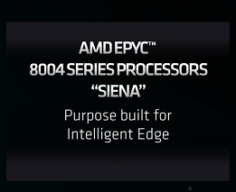 AMD EPYC 8004系列處理器發布 全小核心設計提升密度