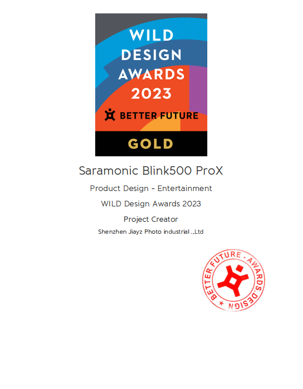 2023 WILD Design AwardsƽBlink500 ProX˷ϰ