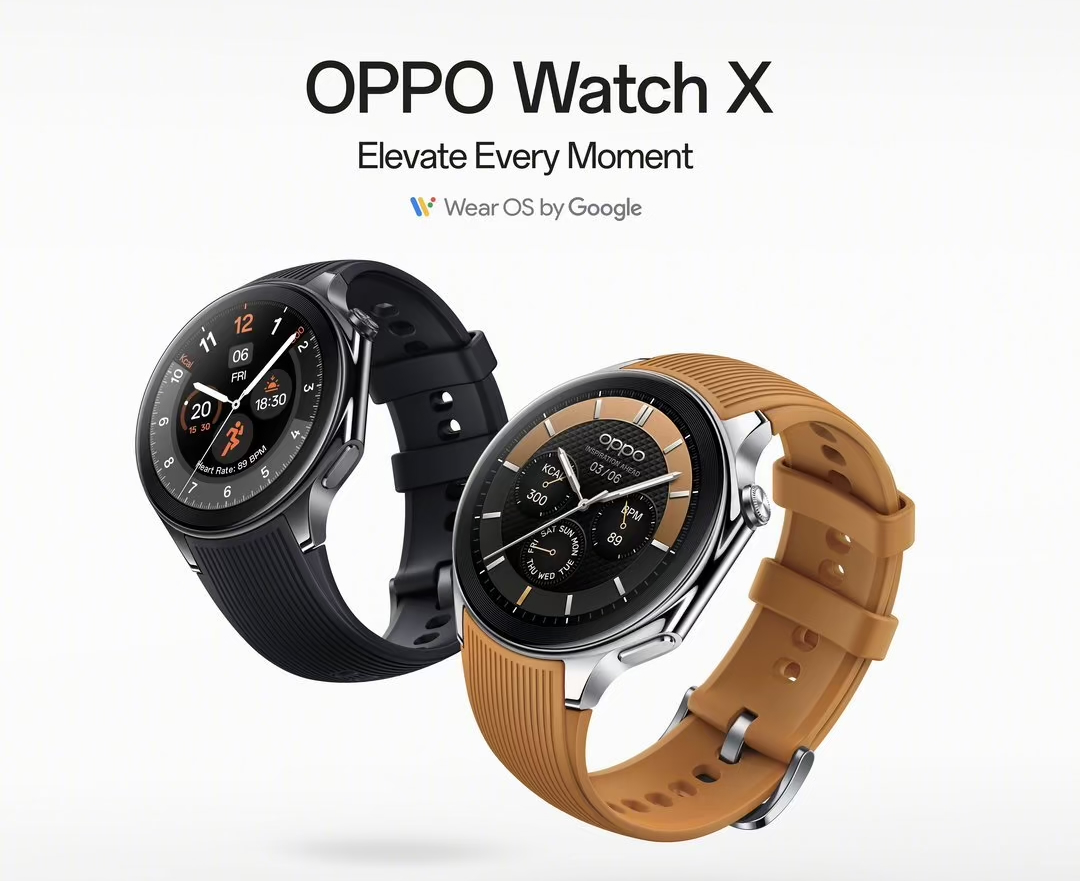 一加手表同款设计！OPPO Watch X将于2月29日发布