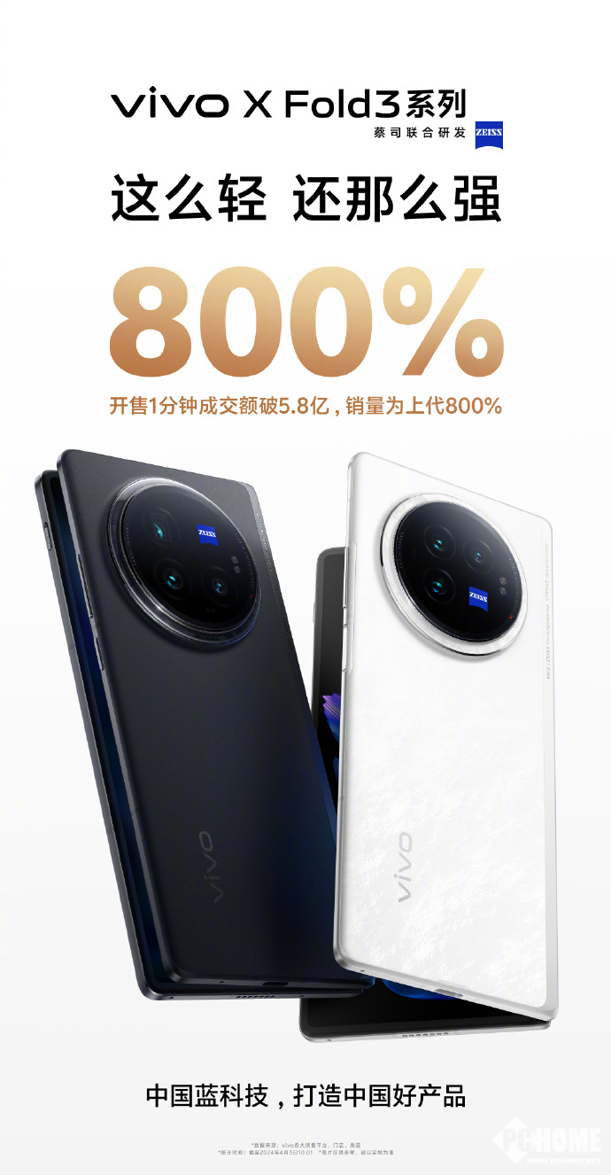 vivo X Fold3 官方图片