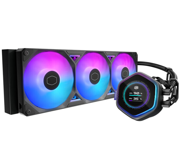 ​酷冷至尊推冰神G360龙影2代 可选磁吸LCD顶盖售799元
