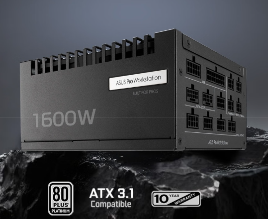 华硕Pro WS工作站白金电源实力超群，多种规格任意选！