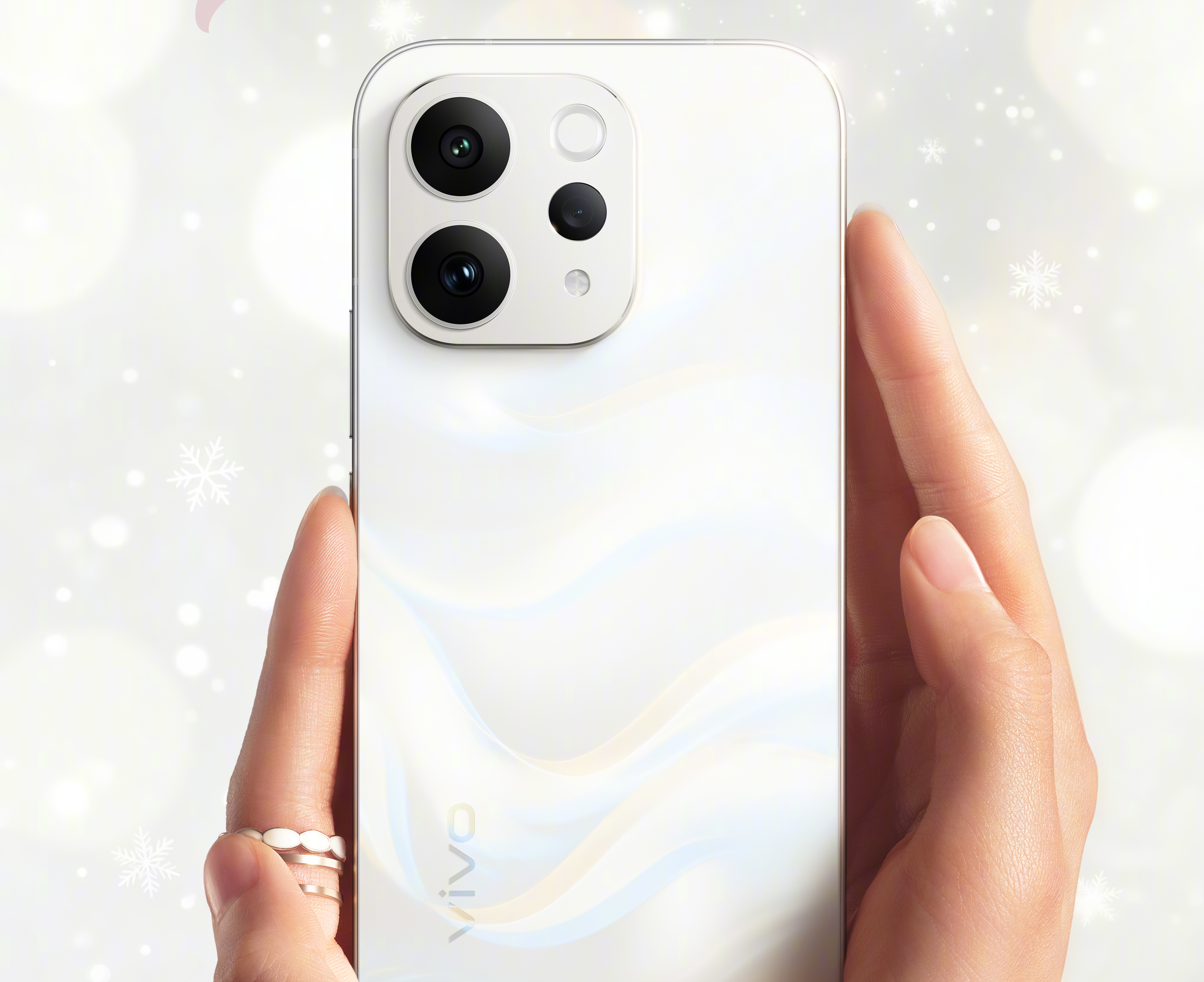 vivo展示S50系列新配色“告白”：调和阳光和初雪