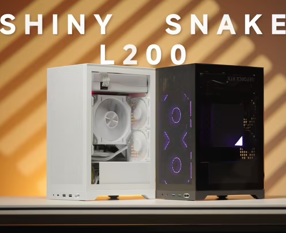 闪鳞今日正式推出立式ITX机箱L200：右侧透、横向风道设计