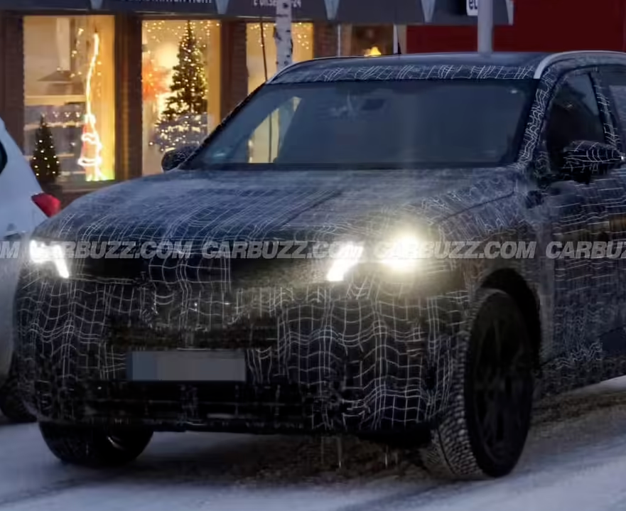 燃油版宝马X5换代路测图流出：预计2026年春季全球首发