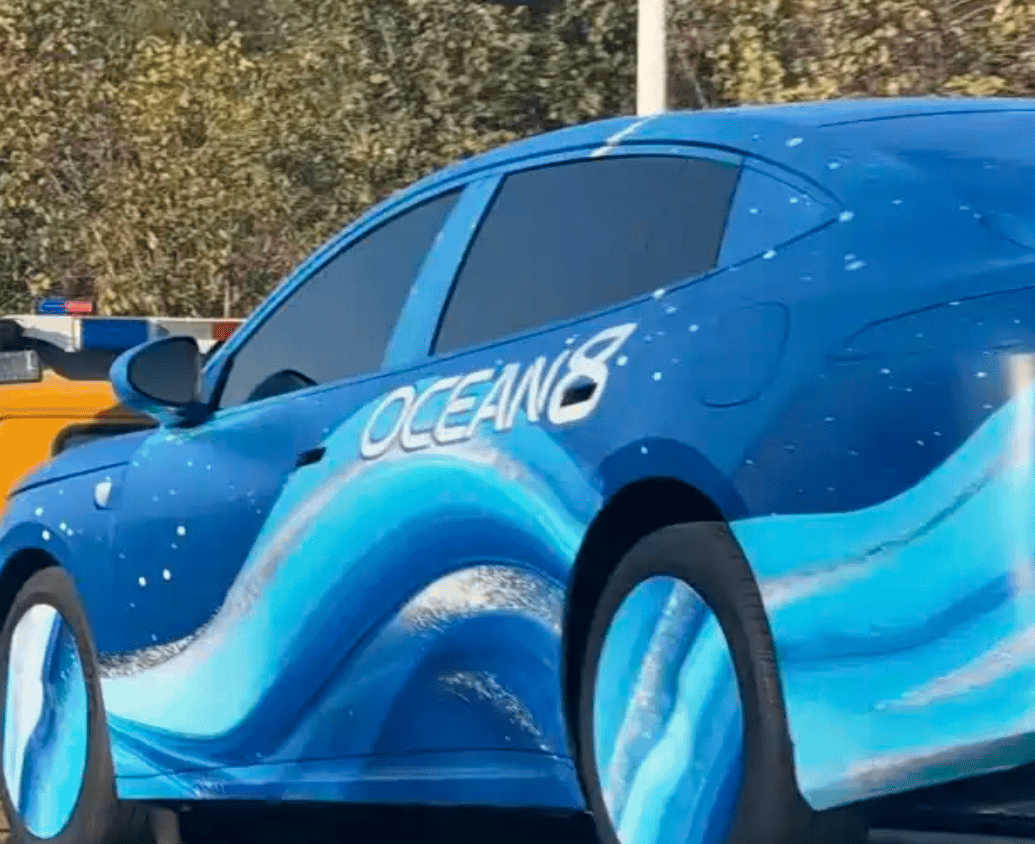 比亚迪全新车型海豹08谍照曝光，将于今年一季度上市