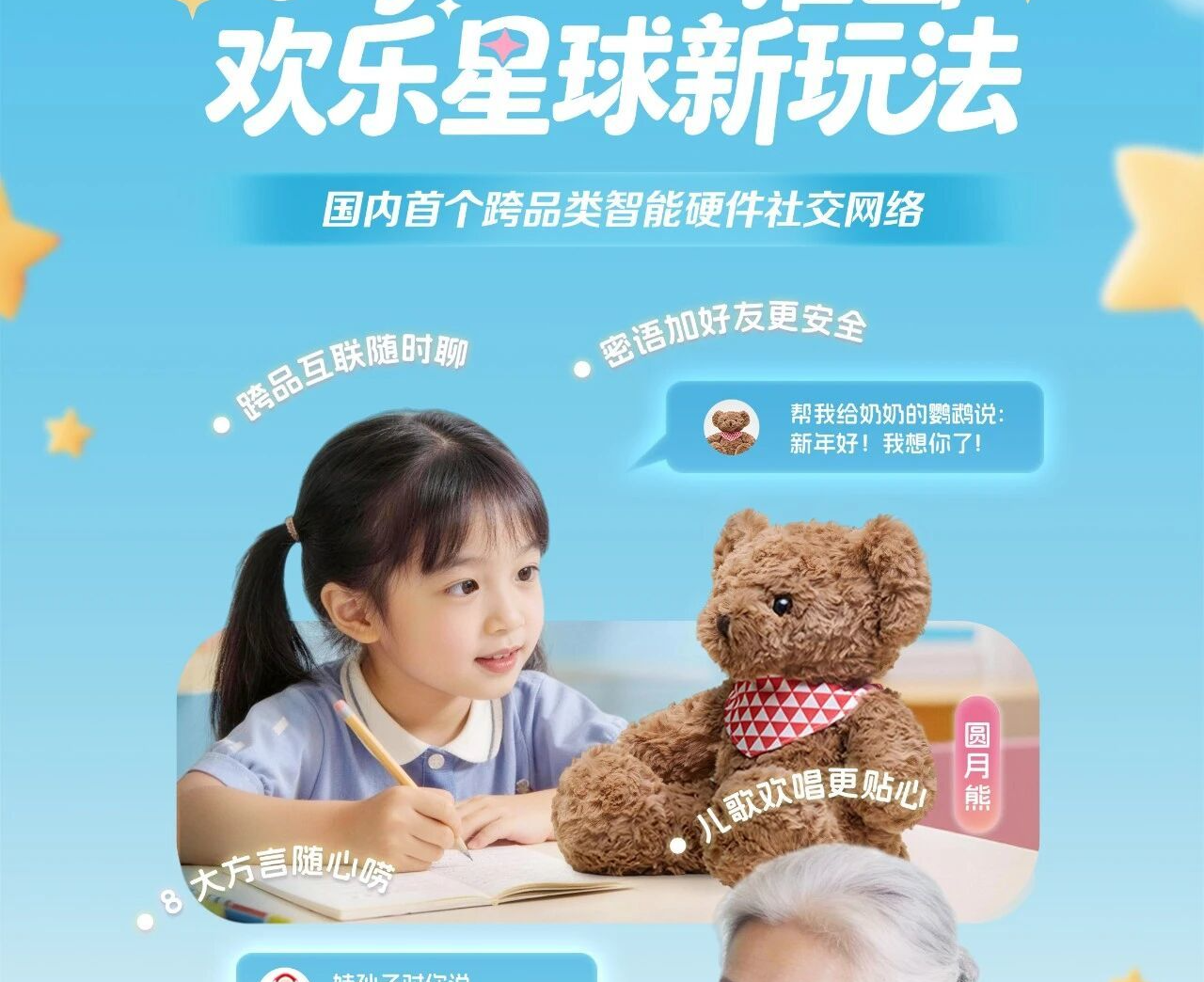 京东AI玩具推出社交玩法和语音合成升级功能：覆盖八大地区方言