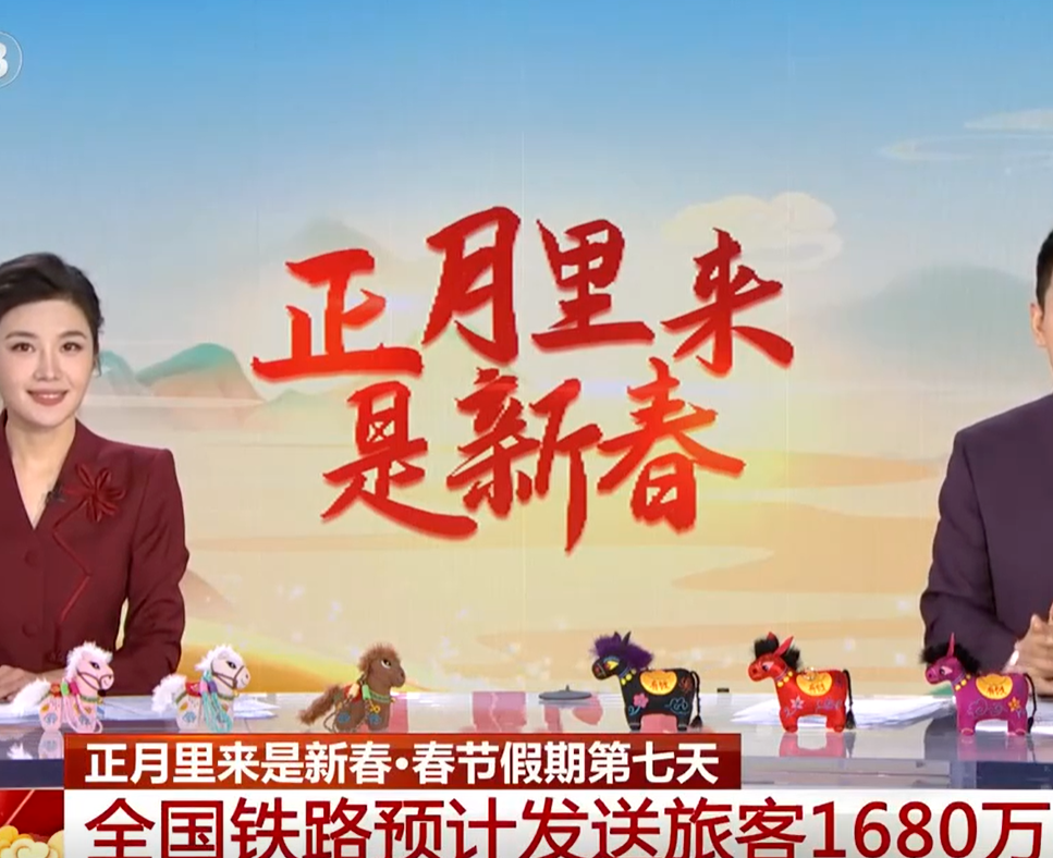 2026春节假期全国铁路累计发送旅客1.21亿人次，同比增长11.5%