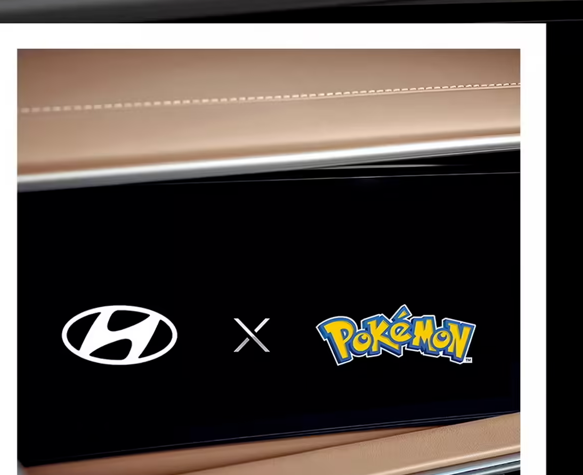 现代汽车与宝可梦联名上线，韩国市场推出皮卡丘专属车机主题