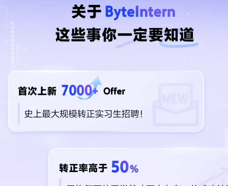 大厂春招开启AI人才争夺战：字节扩招转正实习生，腾讯开放万岗